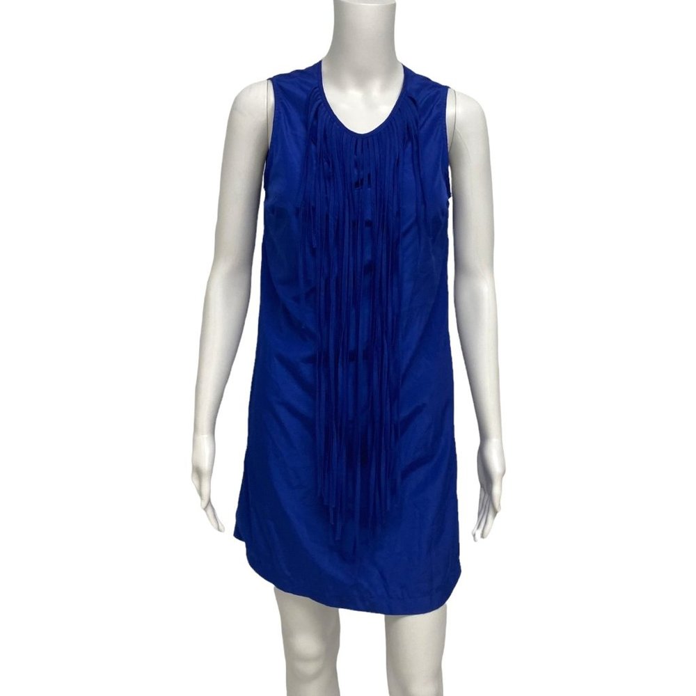 Akira Chicago Red Label Women's Sleeveless Fringe Dress Size S